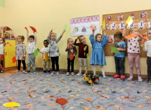 Jesienne warsztaty plastyczne z rodzicami