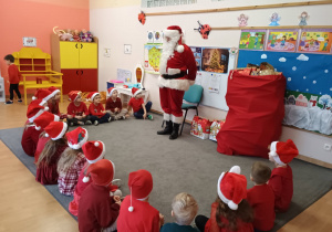 Mikołaj u Biedronek.