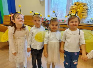 Pasowanie na Przedszkolaka w grupie Pszczółki
