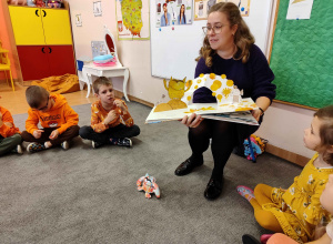 Dzień Kredki w grupie Biedronek